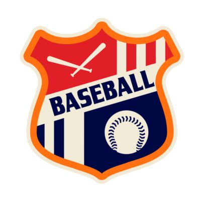 Baseball Logo Team 08 Miniatura
